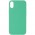 Чохол Silicone Case Full Protective (AA) NO LOGO для Apple iPhone X / XS (5.8") Зелений / Spearmint