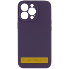 Чохол Silicone Case Full Camera Protective (AA) NO LOGO для Apple iPhone 17 Pro (6.3") Фіолетовий / Elderberry