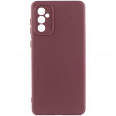 Чохол TPU GETMAN Liquid Silk Full Camera для Samsung Galaxy A35 Бордовий / Marsala