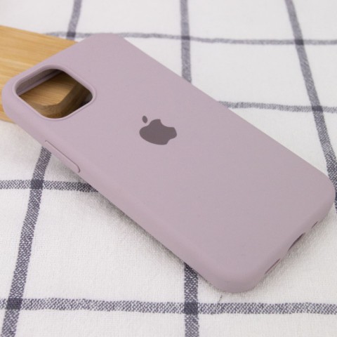 Чохол Silicone Case Full Protective (AA) для Apple iPhone 13 (6.1") Сірий / Lavender