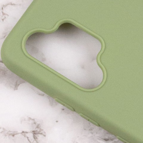 Силіконовий чохол Candy для Samsung Galaxy A34 5G Фісташковий