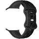 Ремінець Hoco WA30 Flexible series 3D solid color silicone strap для Apple watch 38/40/41mm Black