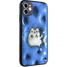 TPU+PC чохол Prisma Fluffie для Apple iPhone 12 (6.1") Pusheen