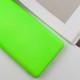 Чохол TPU GETMAN Liquid Silk для Xiaomi Redmi 13 4G / Poco M6 4G Салатовий / Neon Green