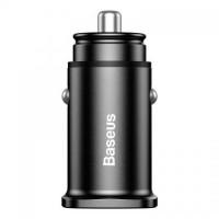 АЗП Baseus Square Metal QC3.0 30W (2USB-A) (CCALL-DS) Чорний