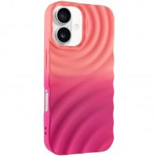 Чохол TPU ColorWave для Apple iPhone 16 (6.1") Peach / Pink