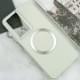 TPU чохол Bonbon Metal Style with MagSafe для Samsung Galaxy S22 Ultra Білий / White