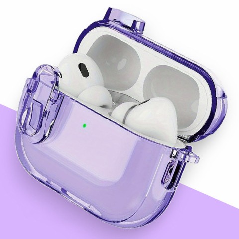 Футляр TPU Colorful для навушників Airpods 4 Purple