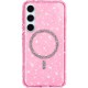 Чохол TPU Eclipse Sparkle (MagFit) для Samsung Galaxy S25+ / S24+ Pink