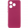 Чохол Silicone Cover Lakshmi Full Camera (A) для TECNO Spark 10 Бордовий / Marsala