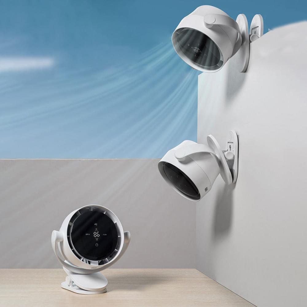 Настольный вентилятор F7 с зажимом 4000mAh