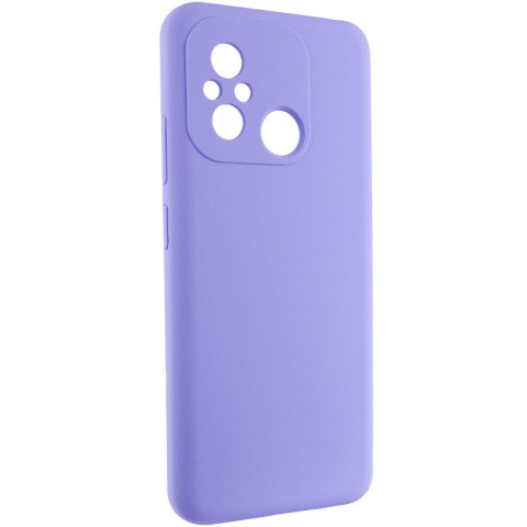 Чохол Silicone Cover Lakshmi Full Camera (AAA) для Xiaomi Redmi 12C Бузковий / Dasheen