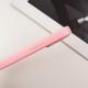TPU чохол Transparent + Colour 1,5mm для Apple iPhone 12 (6.1") Pink