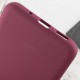 Чохол Silicone Cover Lakshmi Full Camera (AAA) для Xiaomi Redmi 12C Бордовий / Plum