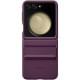 Шкіряний чохол Leather Case (AAA) для Samsung Galaxy Z Flip5 Purple