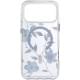 TPU+PC чохол Clear Garden with MagSafe для Apple iPhone 17 Pro Max (6.9") Blue Blossom