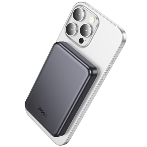 Портативний ЗП Power Bank Hoco J160 Original з БЗП 5000 mAh Metal gray