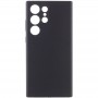 Чохол Silicone Cover Lakshmi Full Camera (AAA) для Samsung Galaxy S24 Ultra Чорний / Black