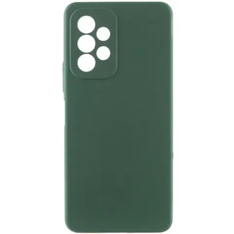 Чохол Silicone Cover Lakshmi Full Camera (AAA) для Samsung Galaxy A13 4G Зелений / Cyprus Green