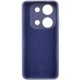 Чохол Silicone Cover Lakshmi Full Camera (AAA) для Xiaomi Redmi Note 14S Темно-синій / Midnight blue