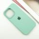 Чохол Silicone Case Full Protective (AA) для Apple iPhone 14 Pro Max (6.7") Бірюзовий / Turquoise