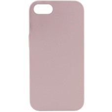 Чохол Silicone Case Full Protective (AA) NO LOGO для Apple iPhone SE (2020) / 7 / 8 (4.7") Сірий / Lavender