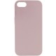 Чохол Silicone Case Full Protective (AA) NO LOGO для Apple iPhone SE (2020) / 7 / 8 (4.7") Сірий / Lavender