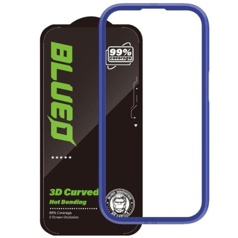 Захисне 3D скло Blueo Hot Bending New для Apple iPhone 17 Pro Max / 16 Pro Max (6.9") Чорний