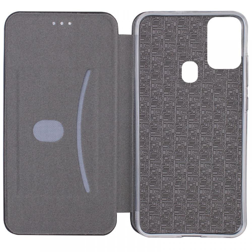 Шкіряний чохол-книжка Classy для Samsung Galaxy A21s Чорний