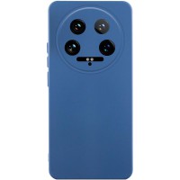 Чохол Silicone Cover Lakshmi Full Camera (AA) для Xiaomi 14 Ultra Синій / Navy Blue
