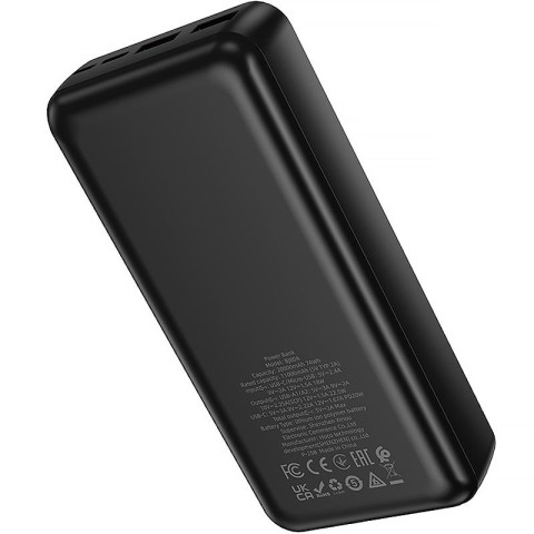 Портативний ЗП Power Bank Borofone BJ80A Clever 22.5W+PD20W 20000 mAh Black