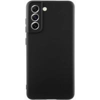 Чохол TPU GETMAN Liquid Silk Full Camera для Samsung Galaxy S21 Чорний / Black