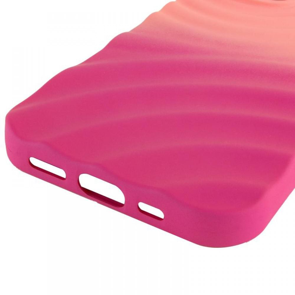 Чохол TPU ColorWave для Apple iPhone 15 (6.1") Peach / Pink