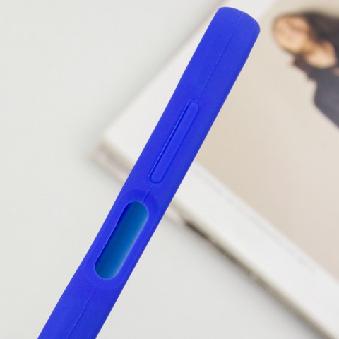 Чохол Silicone Cover Lakshmi Full Camera (AA) для Samsung Galaxy A25 5G Синій / Iris