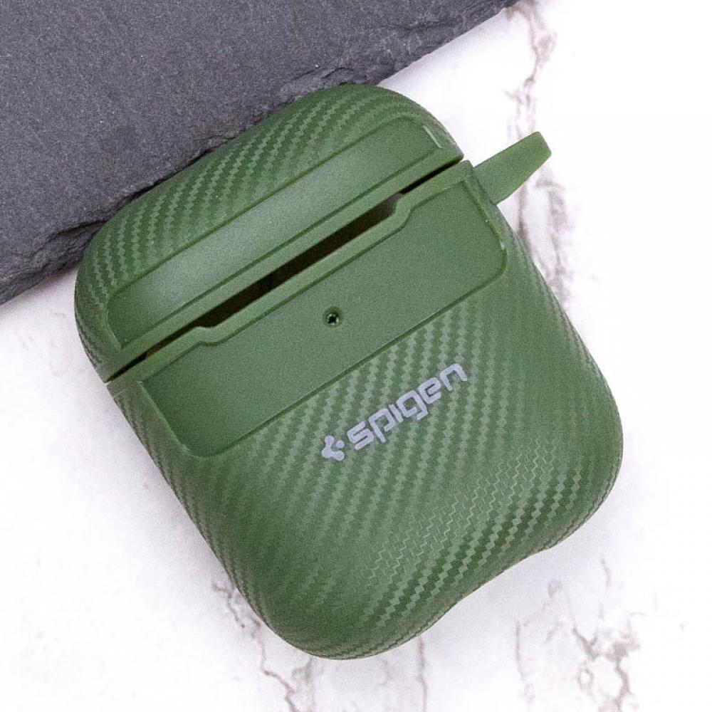 Футляр SGP Shockproof для навушників Airpods 1/2 Pine green