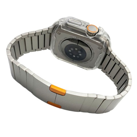 Ремінець Steel для Apple Watch 42(ser.1-3)/44/45/46/49mm (140-190mm) Silver