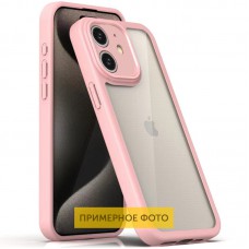TPU чохол Transparent + Colour 1,5mm для Apple iPhone XR (6.1") Pink