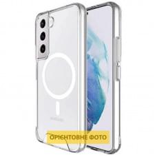 Чохол TPU Space Case with MagSafe для Samsung Galaxy S25 Edge Прозорий