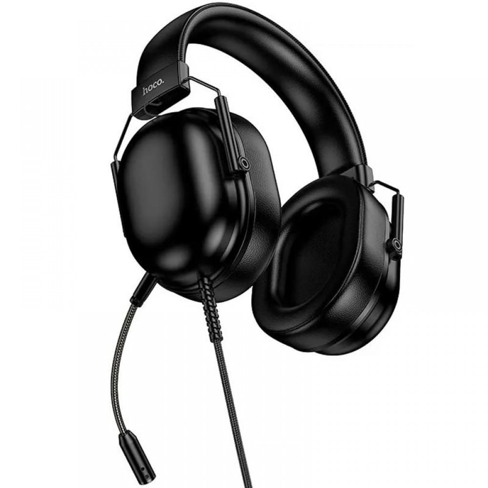 Накладні навушники Hoco W113 Dynamic (USB7.1+3.5mm/2m) Black