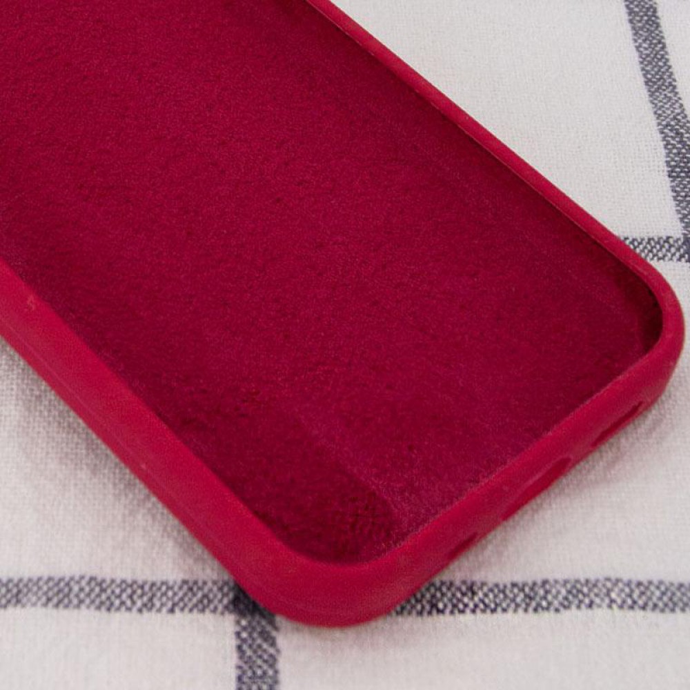 Чохол Silicone Case Full Protective (AA) NO LOGO для Apple iPhone 11 Pro (5.8") Червоний / Rose Red