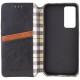 Шкіряний чохол книжка GETMAN Cubic (PU) для Samsung Galaxy M35 5G Чорний
