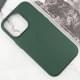 Шкіряний чохол Leather Case (AAA) with MagSafe and Animation для Apple iPhone 15 Pro (6.1") Green