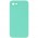 Silicone Case Square Full Camera Protective (AA) NOLOGO для Apple iPhone 7 / 8 / SE (2020) (4.7") Бірюзовий / Turquoise