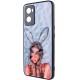 TPU+PC чохол Prisma Ladies для Oppo A57s / A77s Rabbit