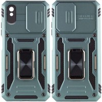 Ударостійкий чохол Camshield Army Ring для Xiaomi Redmi 9A Зелений / Light Green