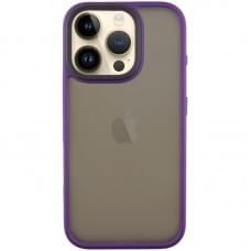 TPU+PC чехол Metal Buttons для Apple iPhone 16 Pro (6.3")