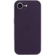Чохол Silicone Case Full Camera Protective (AA) для Apple iPhone 16e (6.1") Фіолетовий / Elderberry