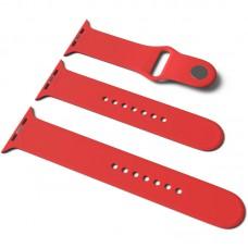 Силіконовий ремінець для Apple Watch Sport Band 38 / 40 / 41 (S/M & M/L) 3pcs Червоний / Red