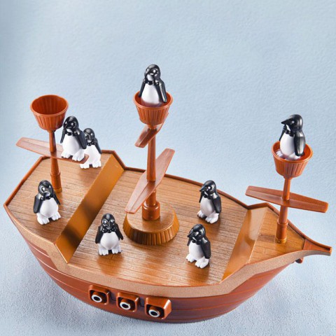 Настільна інтерактивна гра Ummi 707-61 Pirate Boat Balancing Game Brown