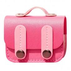 Шкіряний футляр Briefcase для навушників AirPods 4 Pink